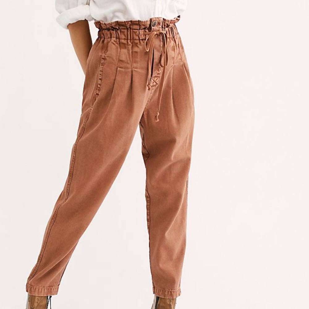 NWT- Free People Marget Pleated Trouser